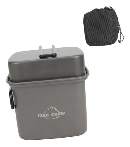 Juego De Utensilios De Cocina Para Acampar, Olla Y Sartén