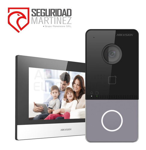 Portero Electrico Inalambrico Hikvision Wifi Celul. Martinez