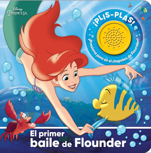 El Primer Baile De Flounder. Disney Princesas. 1bsb  -  Pri