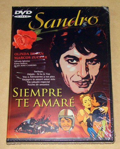 Sandro Siempre Te Amare Pelicula Dvd Nueva / Kktus