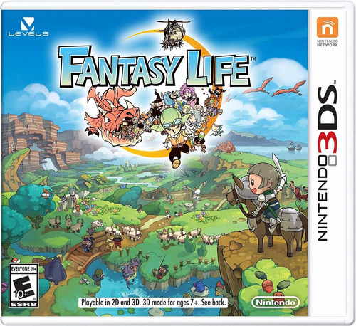 Fisico Entrega Inmediata Nuevo Fantasy Life 3ds