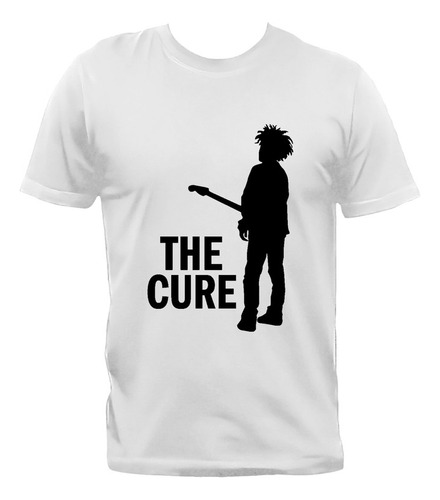 Remera The Cure Robert Smith Rock Algodón Premium