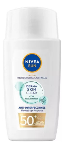 Nivea Sun Derma Skin Clear Anti Imperfecciones Fps50 40 Ml