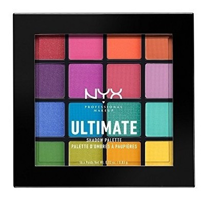 Maquillaje Profesional De Nyx Ultimate Shadow Palette, Brill