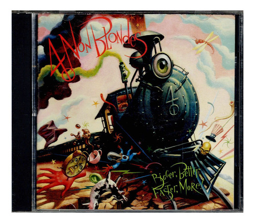 Cd 4 Non Blondes Bigger,better,faster,more! 1992 U.s.a Exc Estandar (Usado)