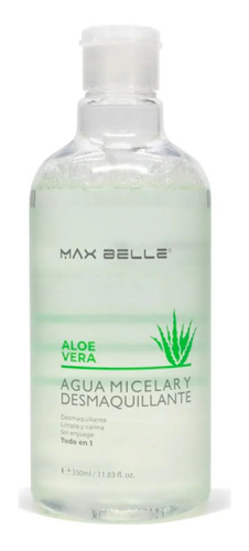 Maxbelle Agua Micelar Desmaquillante Aloe Vera 350 Ml