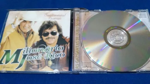 Cd Milionario e Jose Rico - Sentimental Demais Vol.25 (2000), Item de  Música Usado 81921835