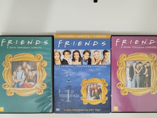 Dvd Friends 1a ,6a E 7a Temporadas (Usado)