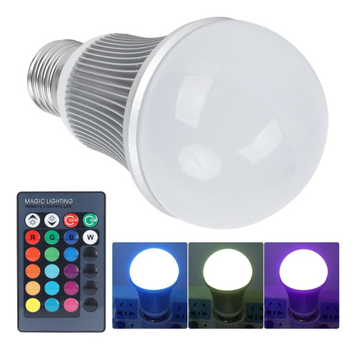 Bombilla Inteligente Regulable, Luces Led Que Cambian De Col