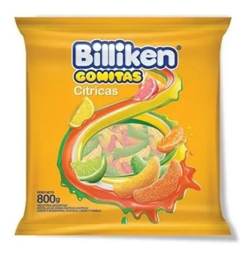 Billiken Gomitas Variedades X 800g En Golosinar