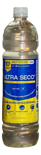 Ultra Seco Impermeabilizante Liquido 1lt Para Interiores