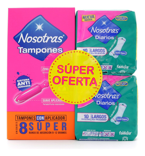 Tampones Nosotras Con Aplicador