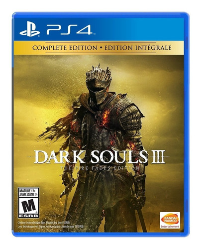 Dark Souls 3 Ps4 The Fire Fades Edition Completa + Dlcs