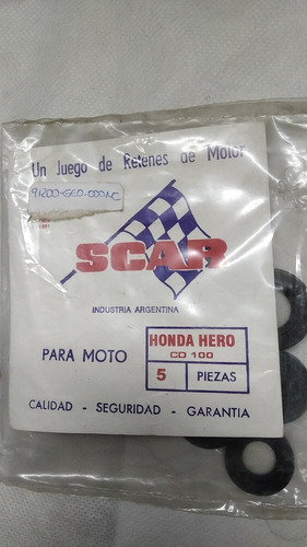 Kit De Retenes Honda Hero Cd 100