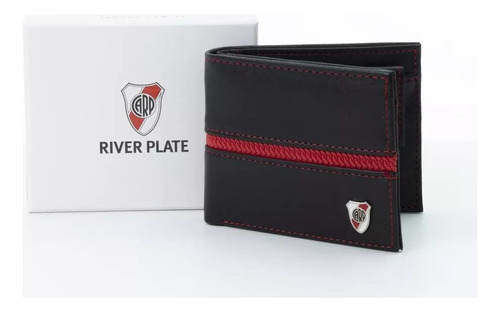 Billetera River Plate Hombre 100% Licencia Original Cuero Pu