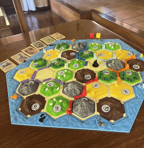 Catan Artesanal 5-6 Jugadores Español Tablero Físico