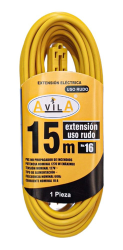 Extension Uso Rudo 15mts Cal. 16