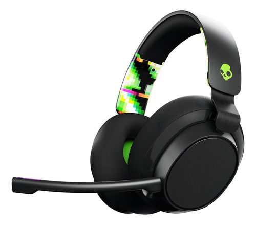Fones de ouvido para jogos Skullcandy Slyr para PC/PlayStation/Xbox, cor verde