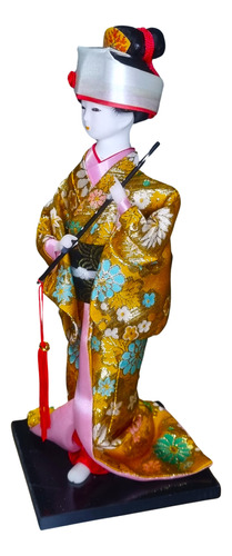 Boneca Oriental Japonesa Gueixa Vários Modelos