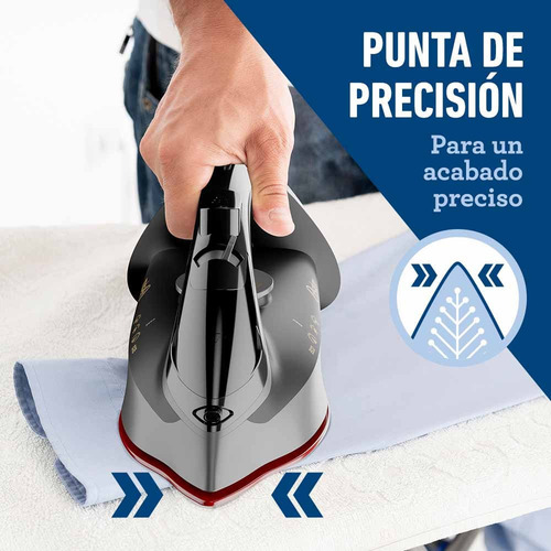 Plancha De Vapor Oster® Con Tecnología Aerocerámica Gcstac69 Color Gris