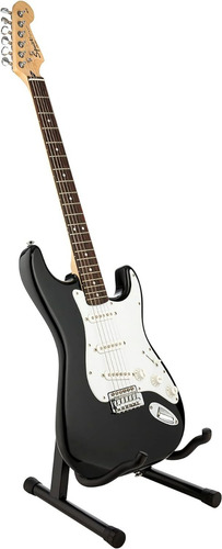 Soporte Atril Guitarra Y Bajo Plegable Color Negro