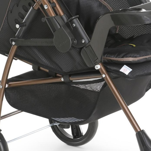 Imagem 10 de 10 de Carrinho Bebê Galzerano Milano Com Bebê Conforto E Base