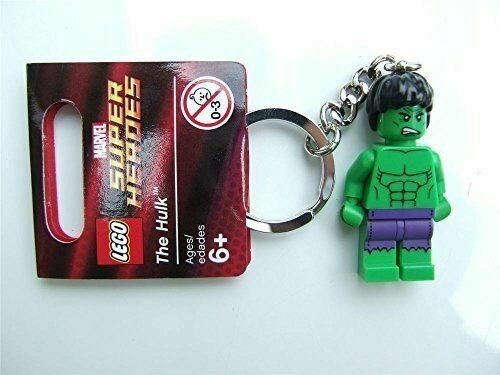 Llavero Lego, Hulk, 100% Original