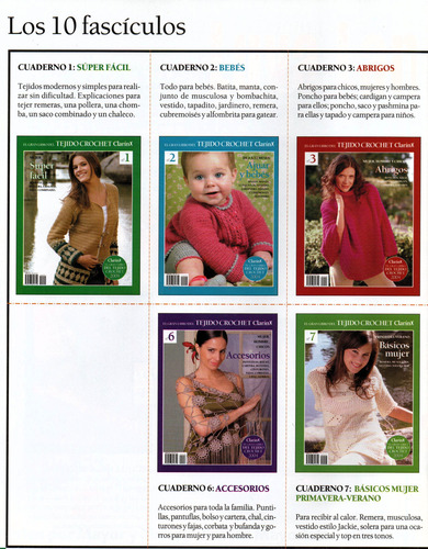 El Gran Libro Del Tejido Crochet Clarin 2004 Completo (Usado)