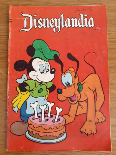 Cómic Disneylandia Número 308 Editora Zig Zag 