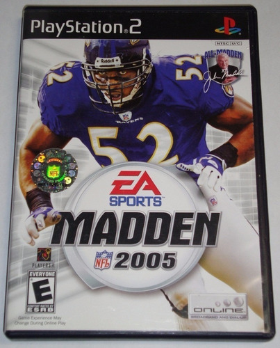 Juego Original Madden 2005 Ntsc Ps2 Playstation 2 Usado