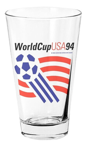 Vaso De Vidrio Retro - Mundial 94 Estados Unidos