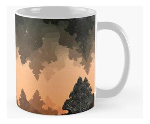 Taza Cueva Fractal Con Estalactitas Y Estalagmitas., Calidad