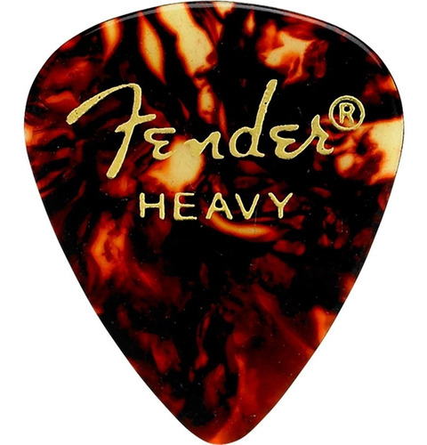 Fender 351 Shape Classic Picks - Púa Heavy