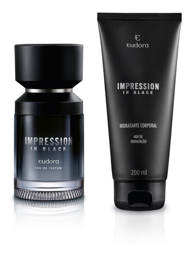 Impression In Black Eau De Parfum 100ml + Loção Corporal