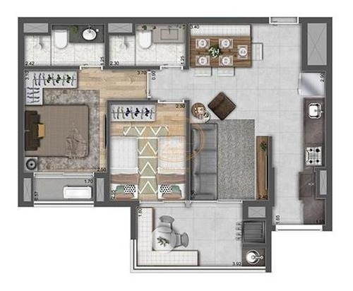 Apartamento Com 3 Dormitório(s) Localizado(a) No Bairro Vila Prudente Em São Paulo / São Paulo - 4942:909338