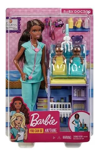Muñeca barbie pediatra hotsell