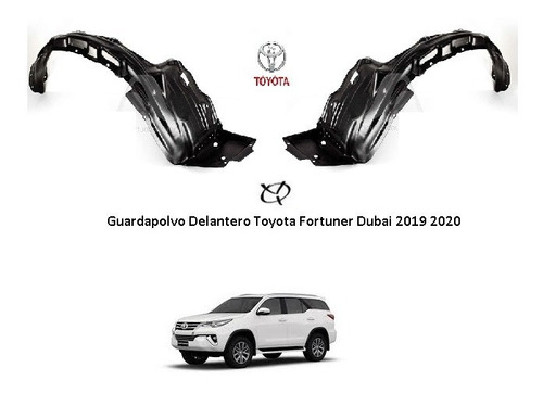 Guardapolvo Delantero Toyota Fortuner Dubai 2019 2020 