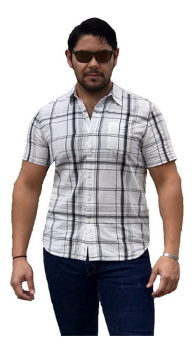 Oferta Camisa Levis Manga Corta Blanca Casual Original