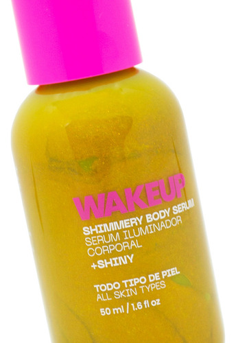 Primont Wakeup Shimmery Body Serum + Power Mist Perfume 3c