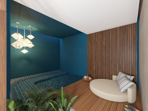 Departamento En Venta En Playa Del Carmen, Quintana Roo, Olaya, Con Acabado De Lujo