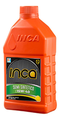 Aceite Inca Sae 15w40 Semi Sintético Sellado - Combo