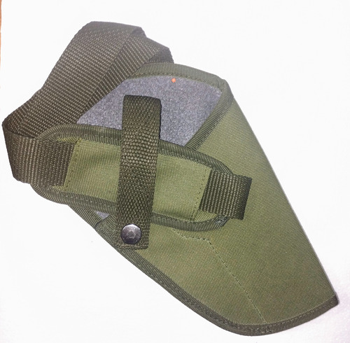  Sobaquera De Pecho Tipo Aviador Premium** Verde Militar 9mm