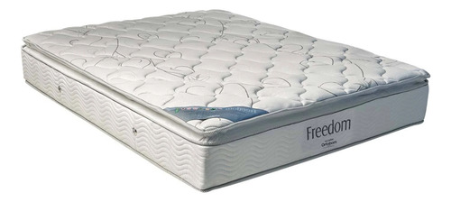 Colchão Queen Size Freedom Molas Ensacadas Visco D33 Ortobom