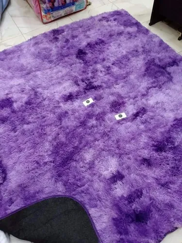 Cubre-piso Peludo Morad Jaspeado, 180x200, Cálido Full Suave