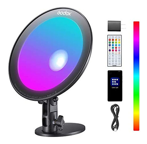Godox Cl10 Atmosphere Light, 36000 Colores Led Rgb Ambient L