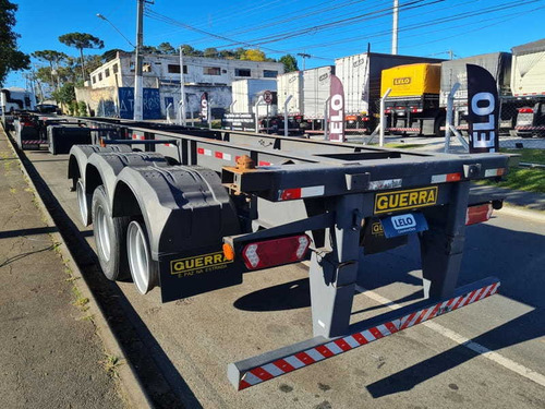 Imagem 5 de 15 de Carreta Guerra Porta Container 4 Pinos Ls Ano 2012
