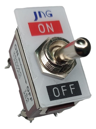 Chave Alavanca 2 Posições On/off 4 Pólos 15a -125vca 250v