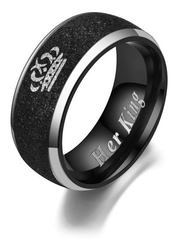 Imagen 3 de 5 de Anillo Para Parejas Novios Enamorados Amor Acero Inoxidable