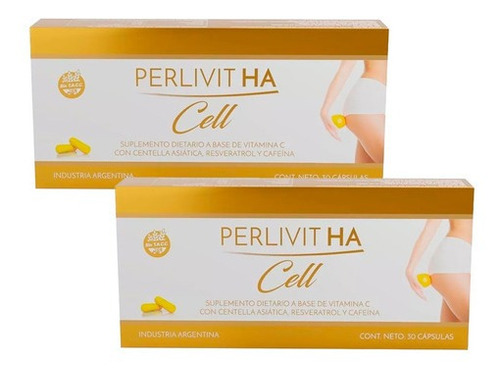 Perlivitha Cell Perlavita Anticelulitis + Antiedad X60 Caps