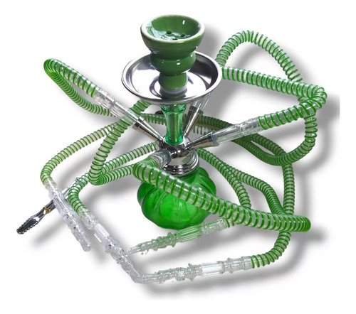 Pipa De Agua Narguile Zeus 4 Bocas Shisha